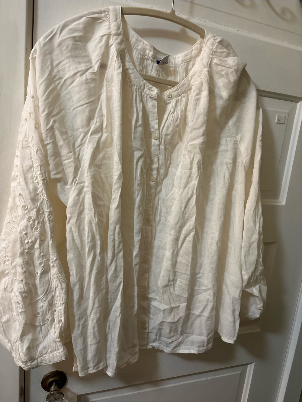 Sea salt Poet Blouse - Old Navy